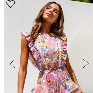 Hello Molly Sparks flying a romper Size L